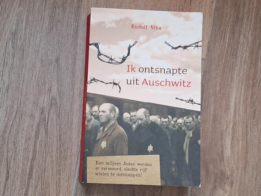 " IK ONTSNAPTE UIT AUSCHWITZ" Rudolf Vrba, Boeken, Ophalen of Verzenden, Zo goed als nieuw, Vrba rudolf