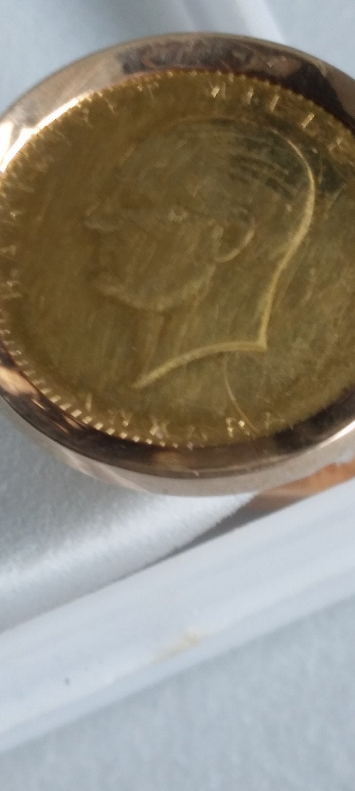 Boutons de manchettes Atatürk, Enlèvement ou Envoi, Cuivre
