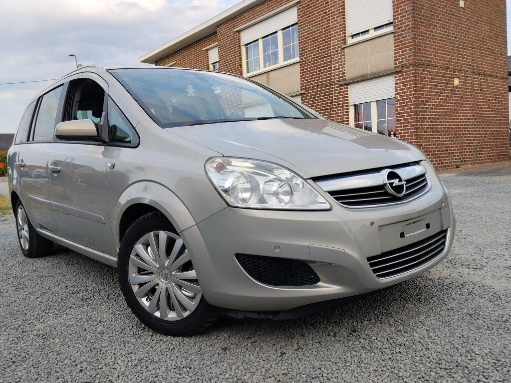 OPEL ZAFIRA/1700cc DIESEL/7 PLAATSEN/GEKEURD/GARANTIE, Achat, Entreprise, Boîte manuelle, 5 portes