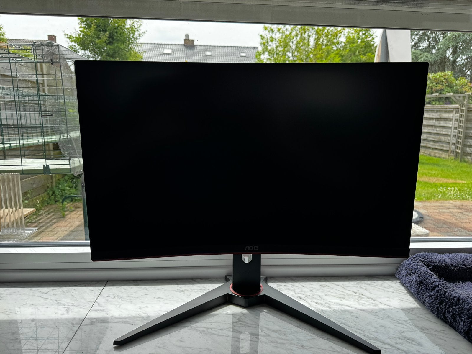 AOC24G1WG4 Monitor, Computers en Software, Monitoren, Ophalen, Zo goed als nieuw