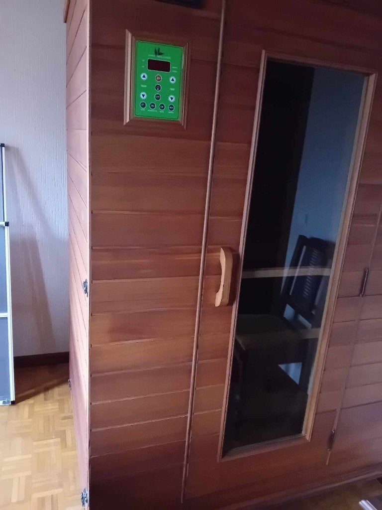 infraroodsauna 2 personen ARK WELNESS, Enlèvement, Comme neuf, Infrarouge, Sauna complet