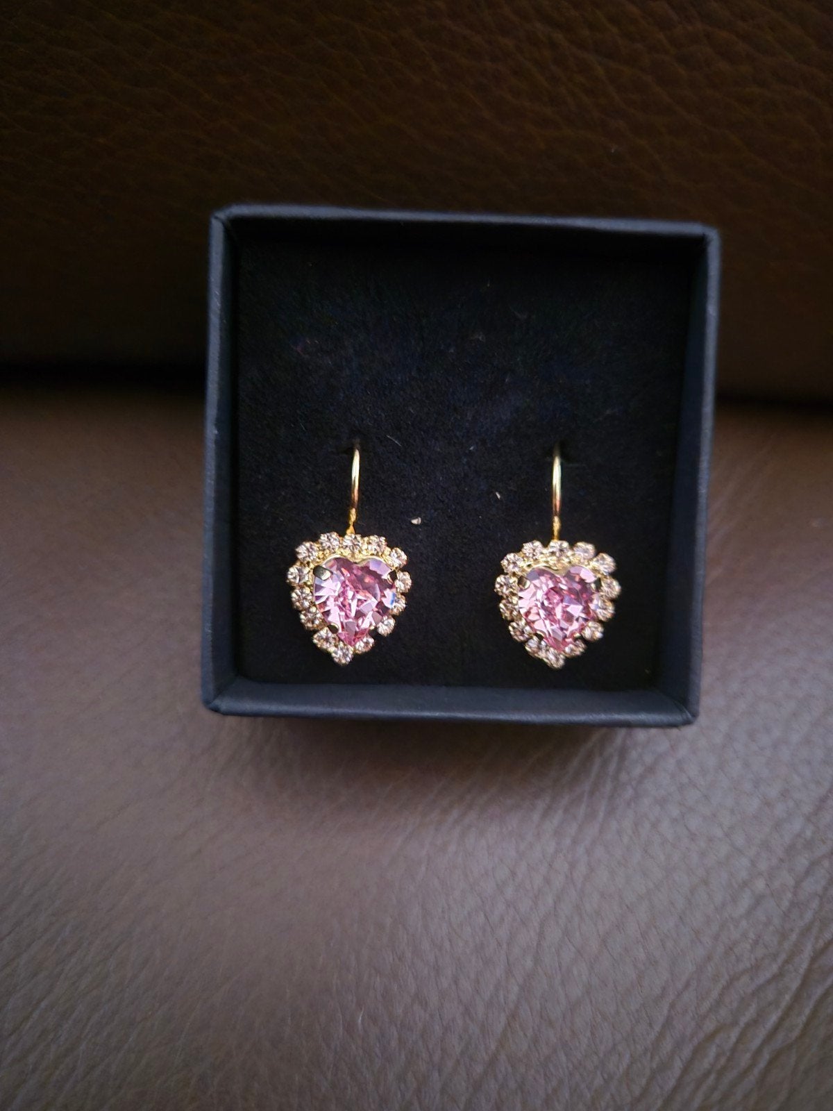 oorbellen van merk le reve amsterdam met swarovski kristal, Ophalen, Zo goed als nieuw