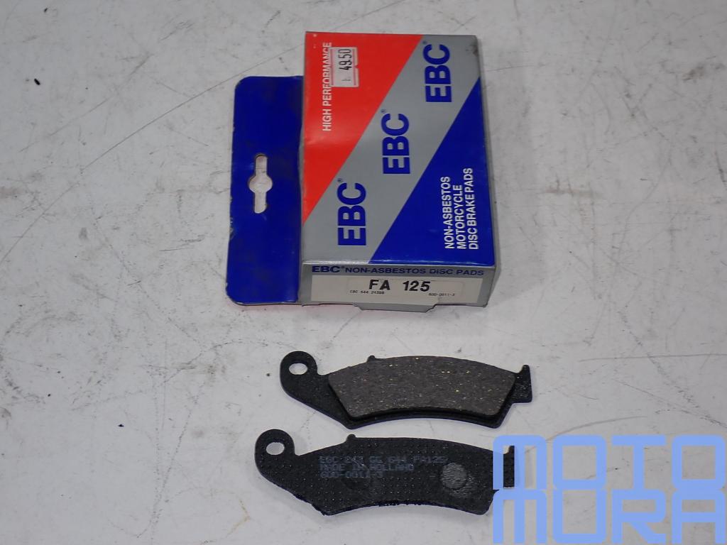 EBC FA125 Organische remblokken voor Honda CRM 250 CR 125 CR, Motoren, -, -, Nieuw, Ophalen of Verzenden