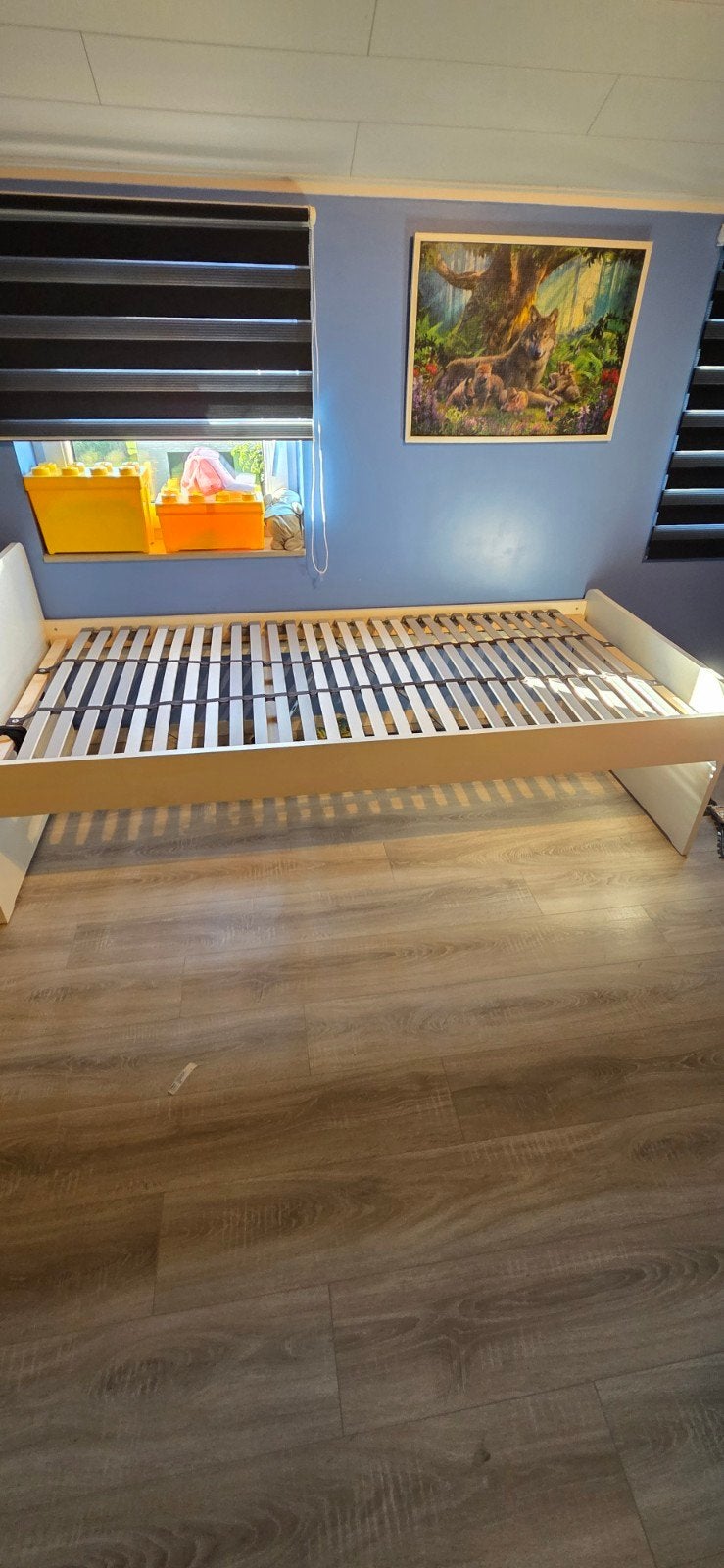 lit 90x200, 90 cm, Enlèvement, 200 cm, Blanc