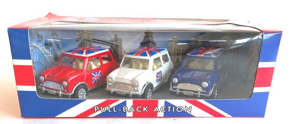Mini Cooper Union Jack set., Ophalen of Verzenden, Zo goed als nieuw, Auto
