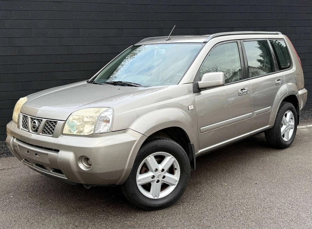 Nissan X-Trail 2.0i+AIRCO+JANTES+EURO 4 (bj 2007), Auto's, 1998 cc, Stof, Gebruikt, Zwart