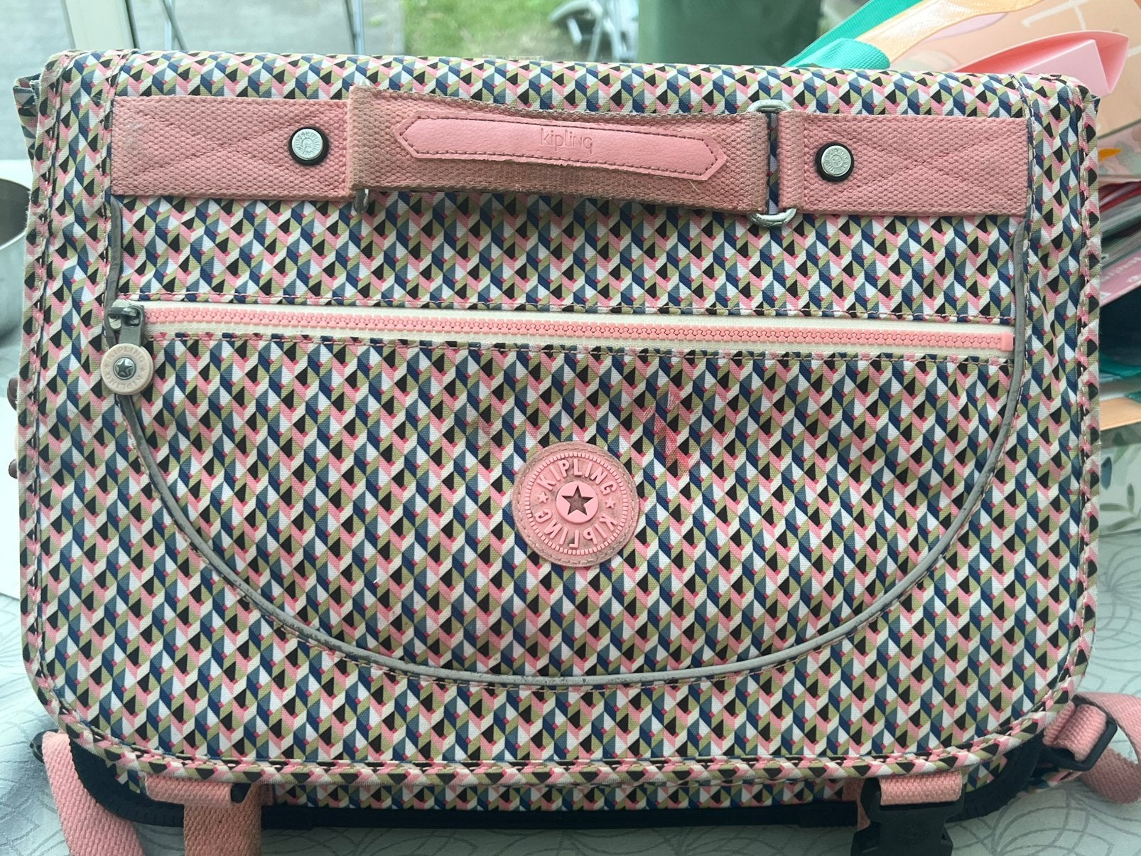 Kipling boekentas, Ophalen of Verzenden, Gebruikt, Schoudertas