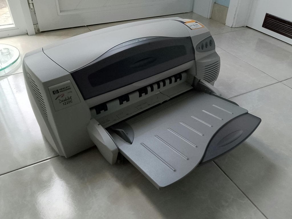 PRINTER IMPRIMANTE FORMAT A3 A4 _HP Deskjet 1220C::, Informatique & Logiciels, Enlèvement, Utilisé, Cartridge, HP