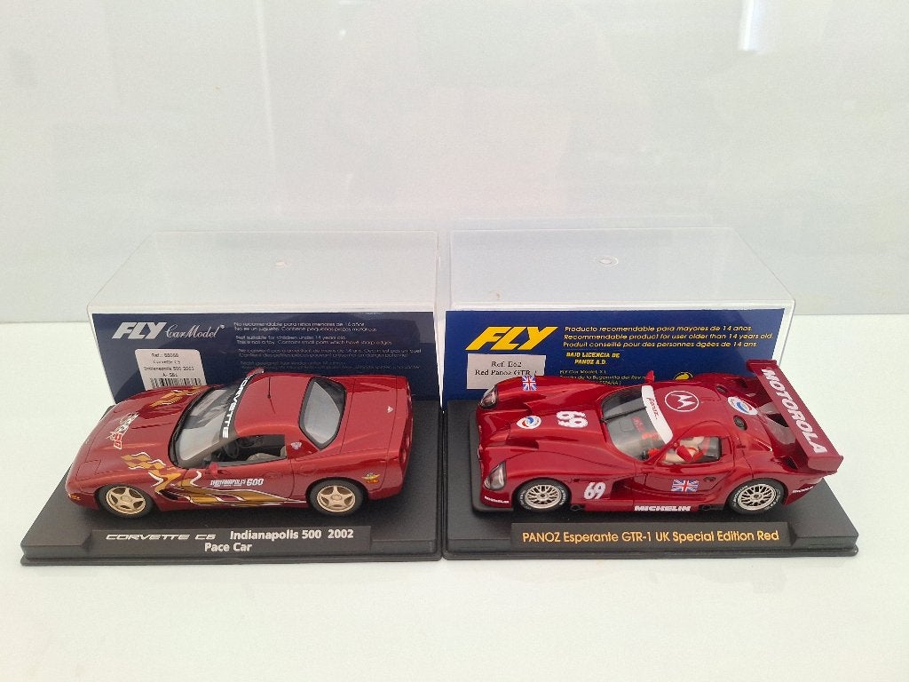 Fly 1 x Limited Panoz 1 x Corvette Corvette indianapolis, Overige merken, Racebaan, Nieuw, Ophalen of Verzenden