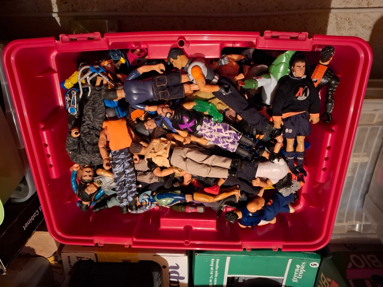 action man, Collections, Enlèvement