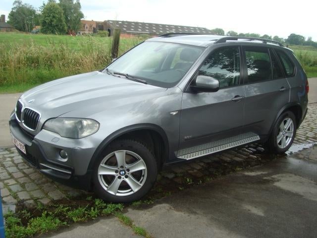 BMW X5 DIESEL 3.0, Autos, BMW, Cuir, Argent ou Gris, Achat, X5