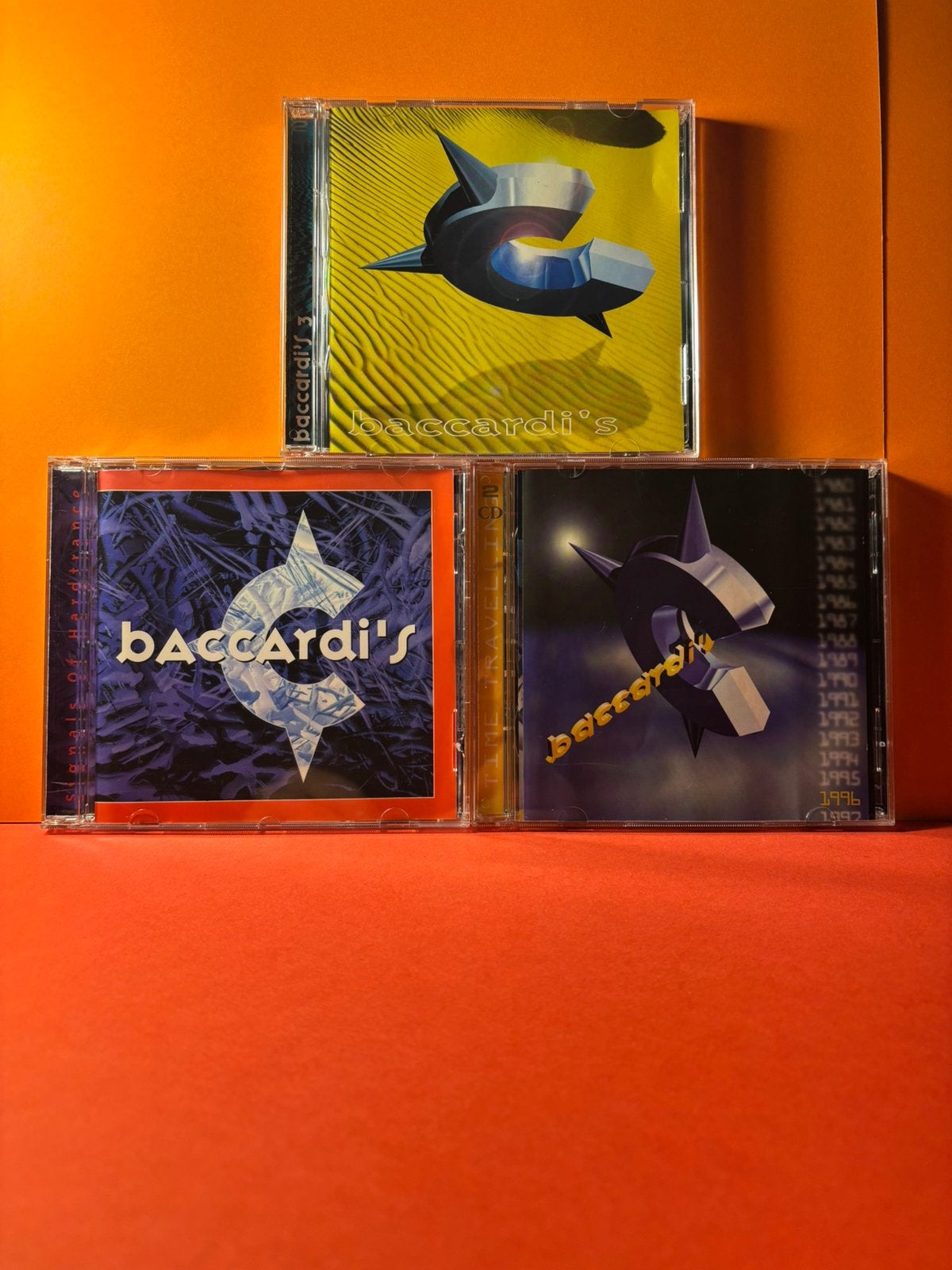 Verzameling “ baccardi’s cd’s, CD & DVD, Envoi, Utilisé