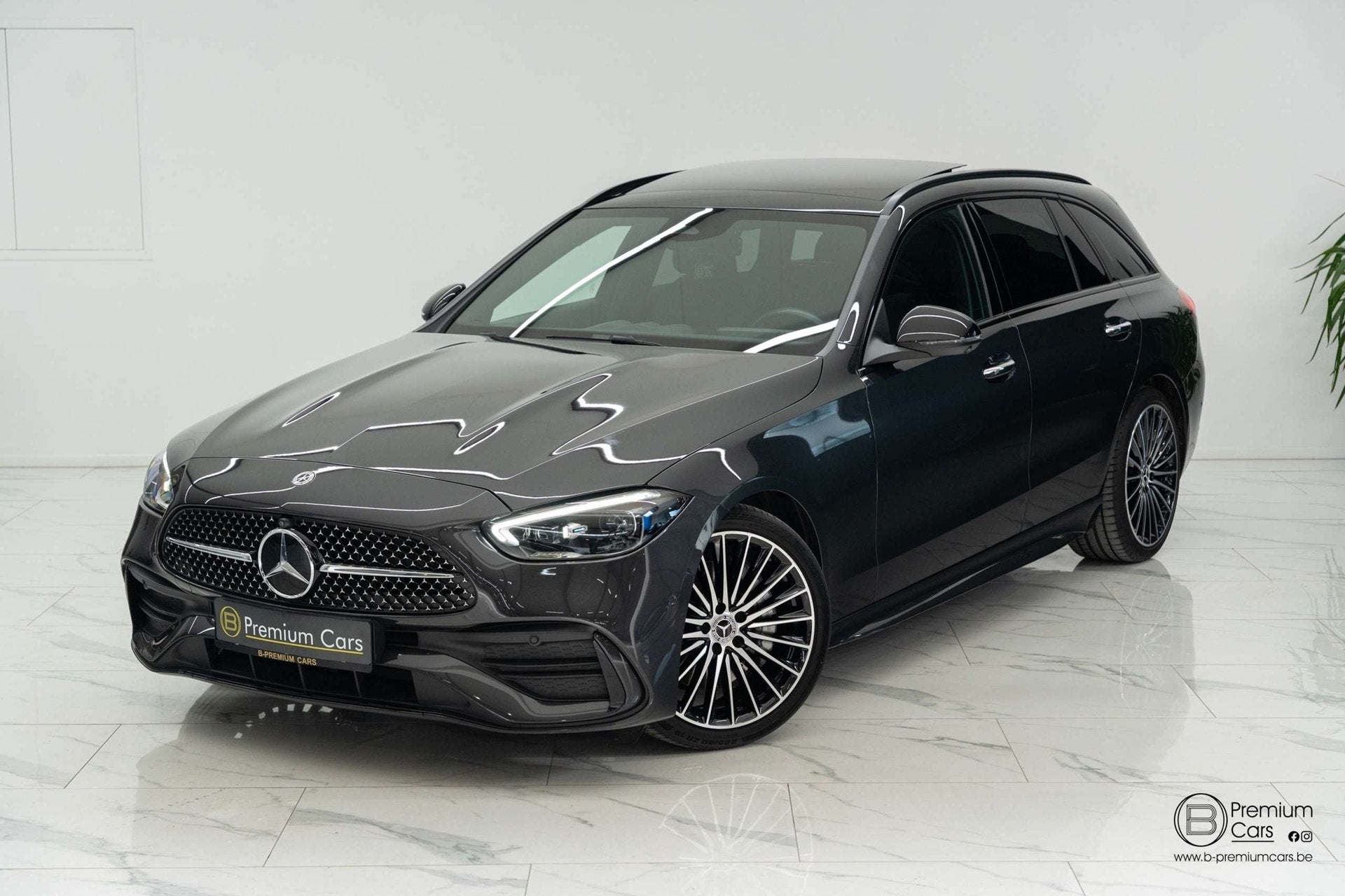Mercedes-Benz C 180 I break AMG! Full, Sfeer, Pano, Memory,, Auto's, Dealer onderhouden, Gebruikt, 4 cilinders, Bedrijf