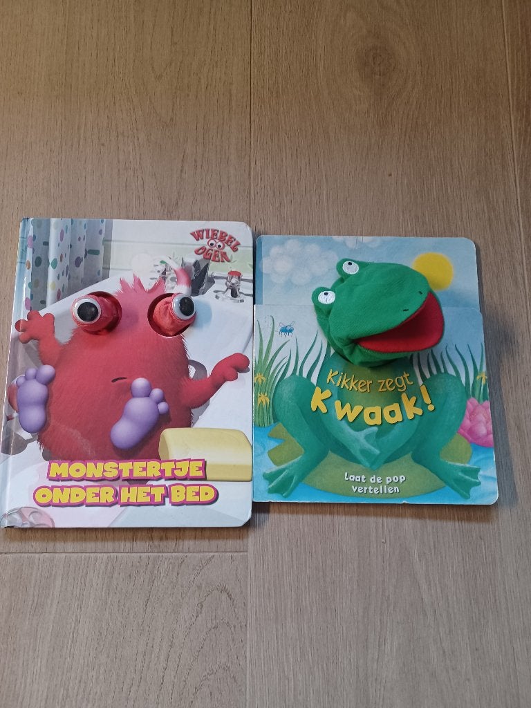 Kinderboek met handpop, Livres, Livres pour enfants | 4 ans et plus, Garçon ou Fille, Enlèvement, Utilisé, Contes (de fées)