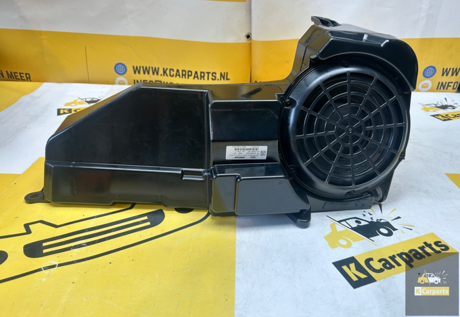 Bose lagetonenluidspreker subwoofer Audi A6, S6, RS6 A7, Info@fabrikant.eu, Fabrikantstraat 1
1000 AA  Amsterdam, NL, Audi, Fabrikant BV