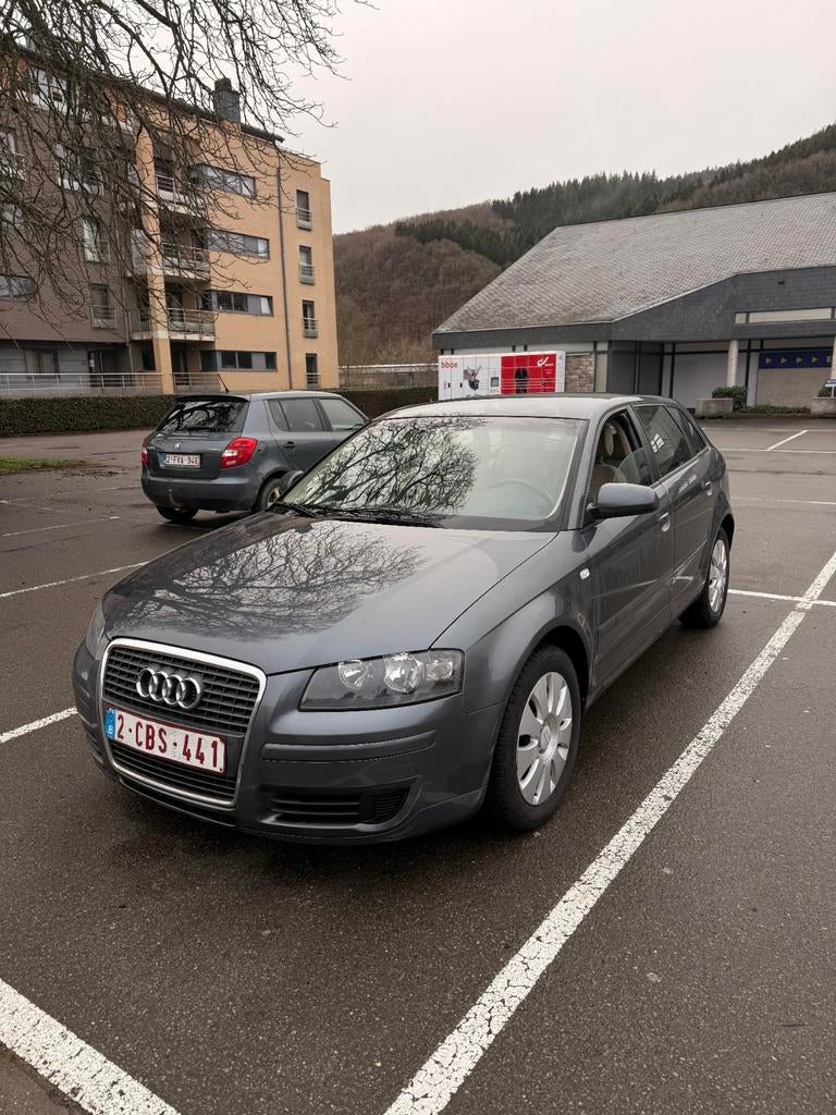 Audi A3 8P Sportback 1.9 TDI 105ch – 2006, Autos, Argent ou Gris, Achat, Beige, Boîte manuelle