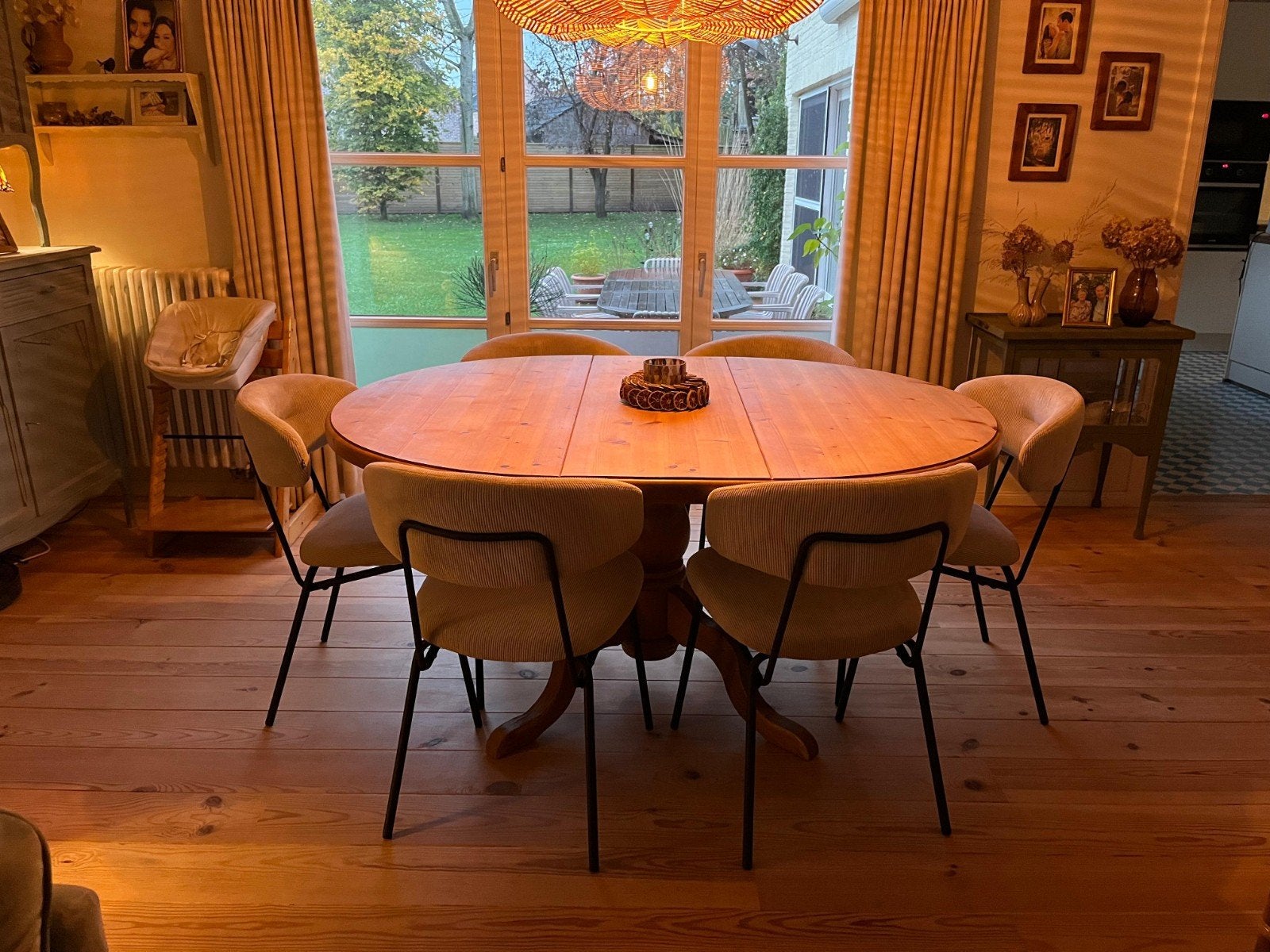 6 Stoelen model Lynn Goossens, Huis en Inrichting, Stoelen, Ophalen, Modern, landelijk, Zo goed als nieuw, Metaal