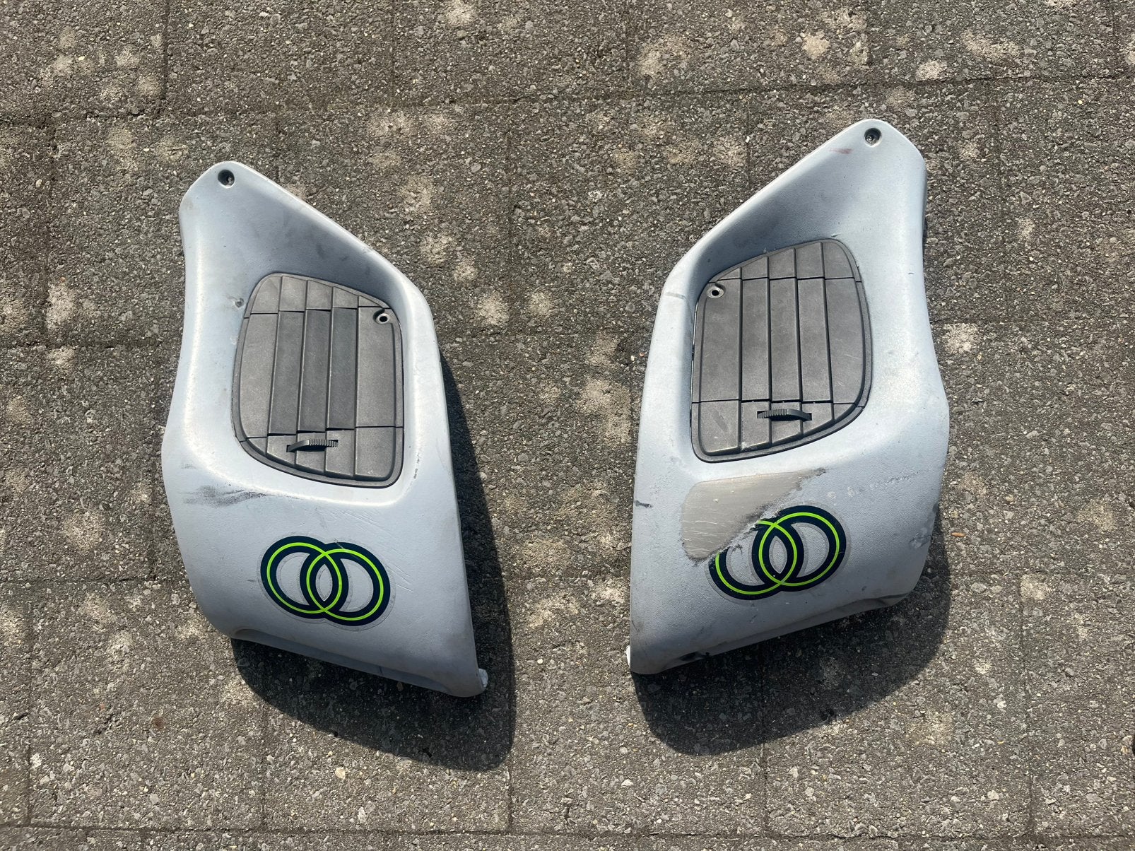 Runner radiateurkappen, Fietsen en Brommers, Brommeronderdelen | Algemeen, Ophalen of Verzenden, Gebruikt, Kap