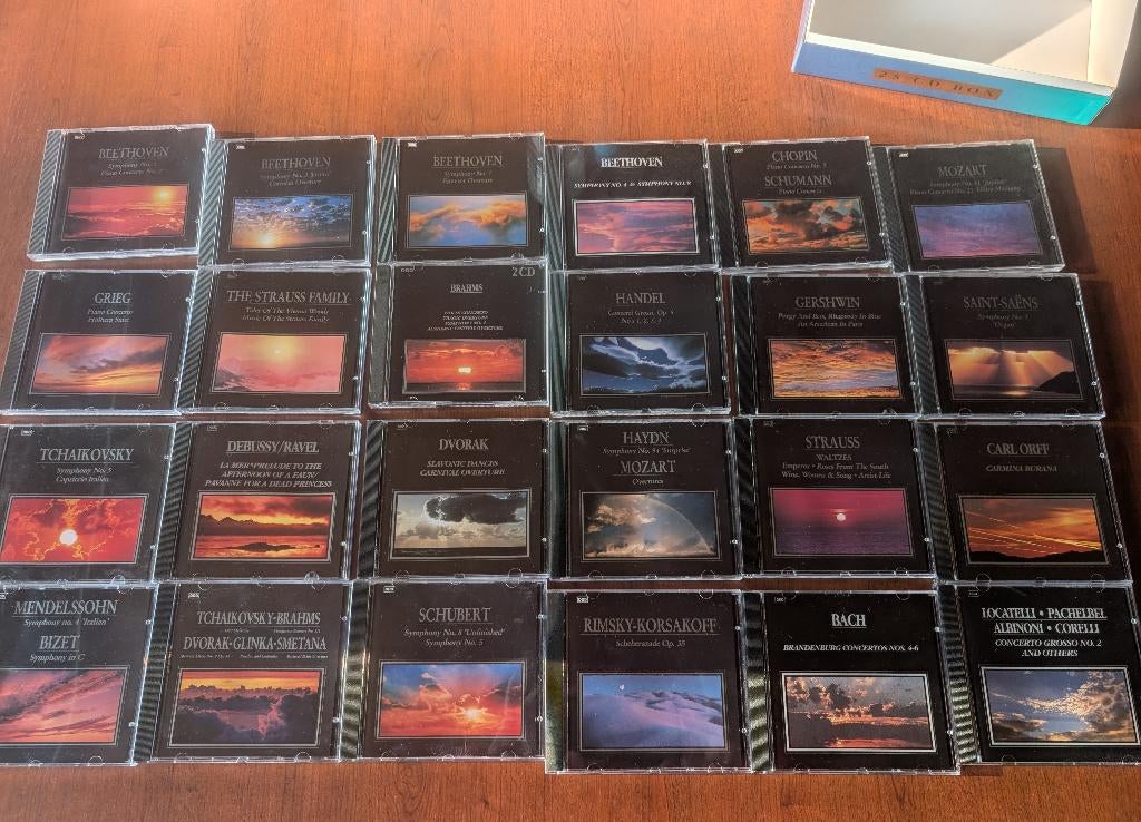 The complete classics: 25 cd box, Ophalen of Verzenden, Romantiek, Zo goed als nieuw