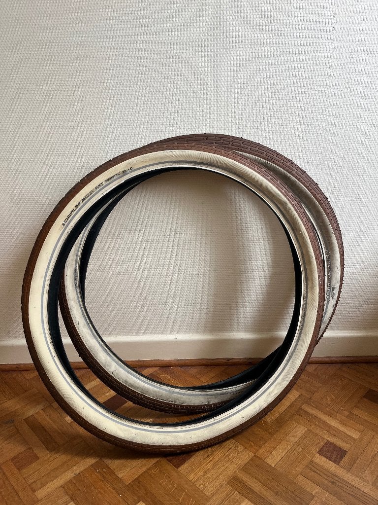 Pneus de vélo Schwalbe Fat Frank 26x2.35, Vélos & Vélomoteurs, Caoutchouc, Comme neuf, Enlèvement, Fatbike