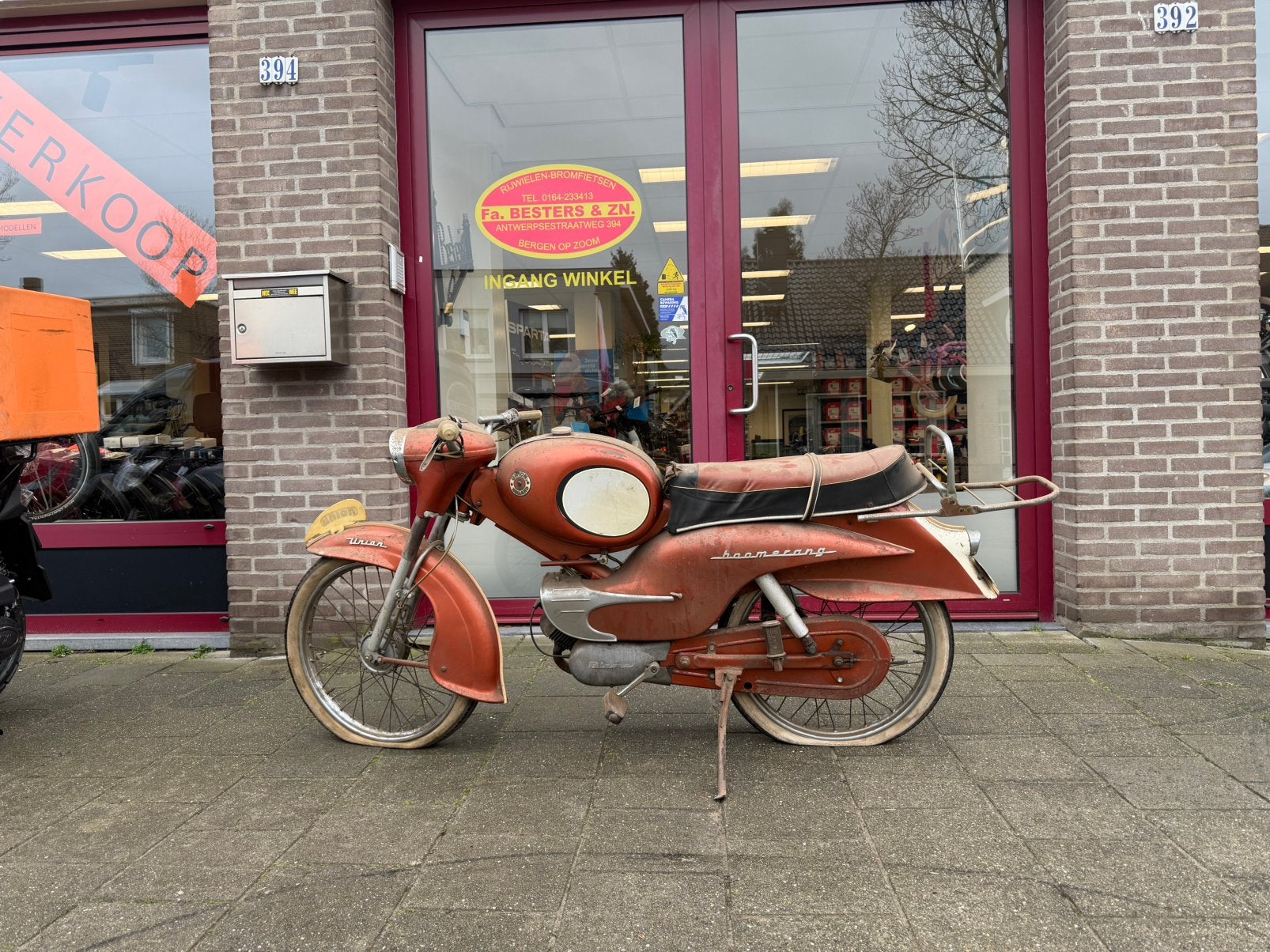 Union boomerang, Enlèvement
