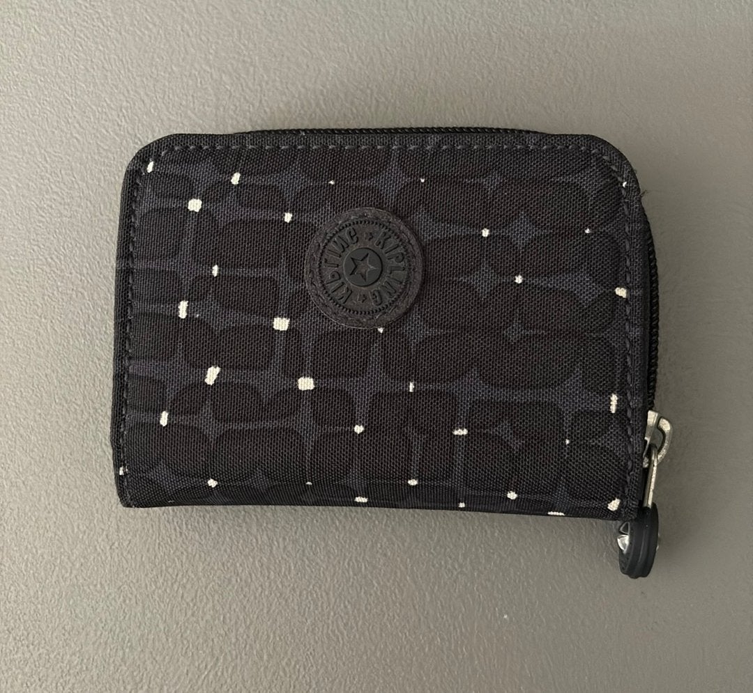 Kipling portemonnee / portefieulle blauw, Handtassen en Accessoires, Portemonnees, Ophalen of Verzenden, Zo goed als nieuw, Blauw