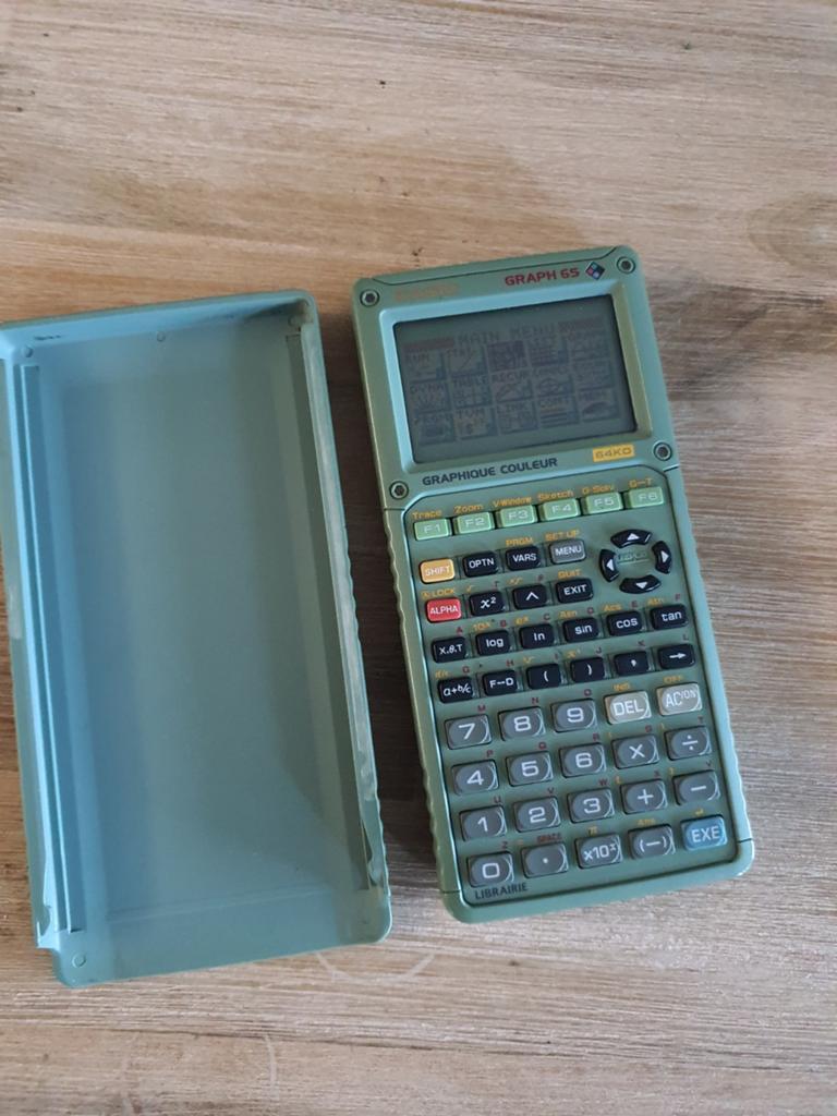Casio graph 65 color 64ko, Ophalen, Grafische rekenmachine