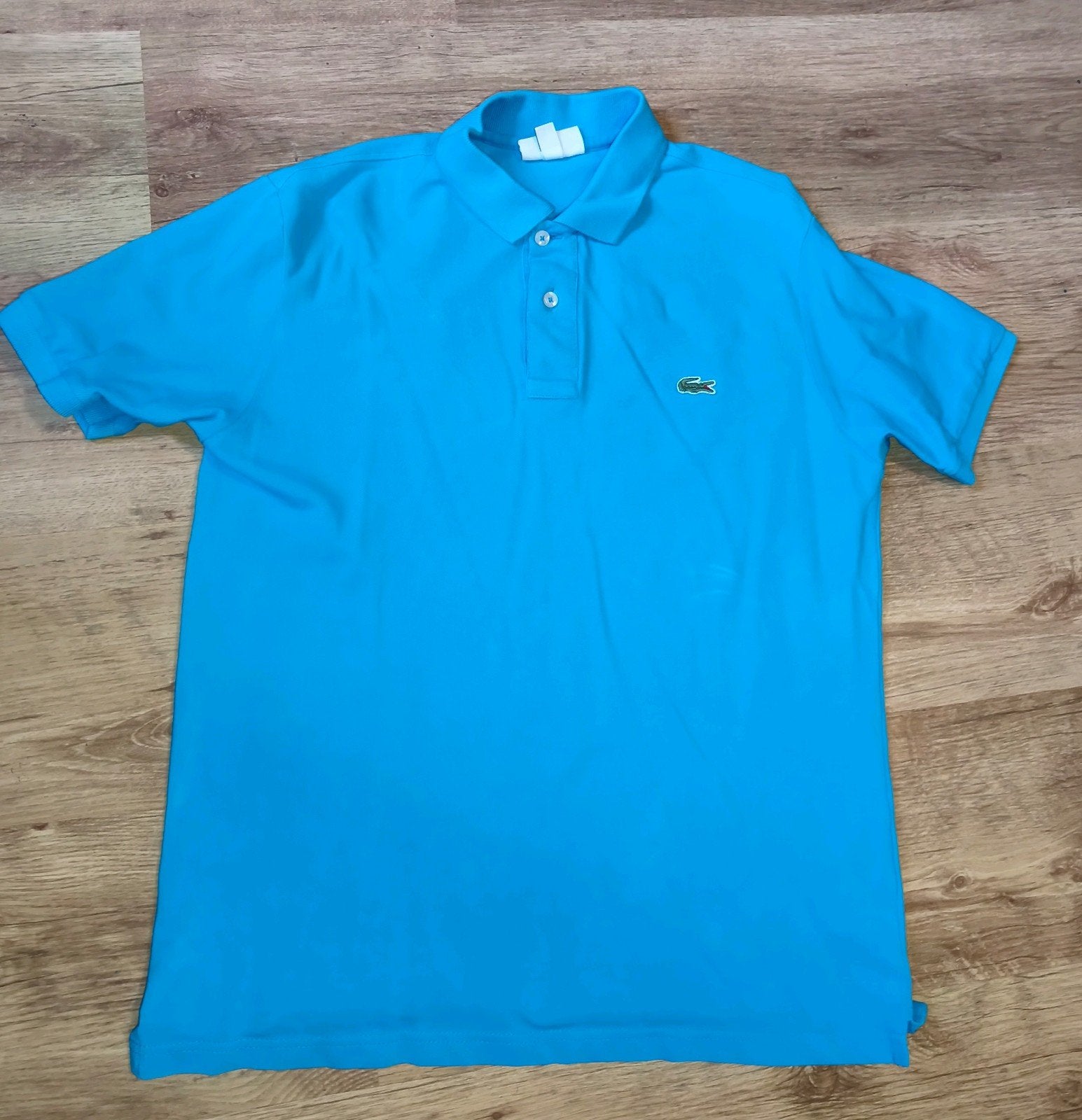 Polo Lacoste Classique - Bleu Turquoise / Lagon - Taille L, Enlèvement ou Envoi, Lacoste, Comme neuf, Bleu