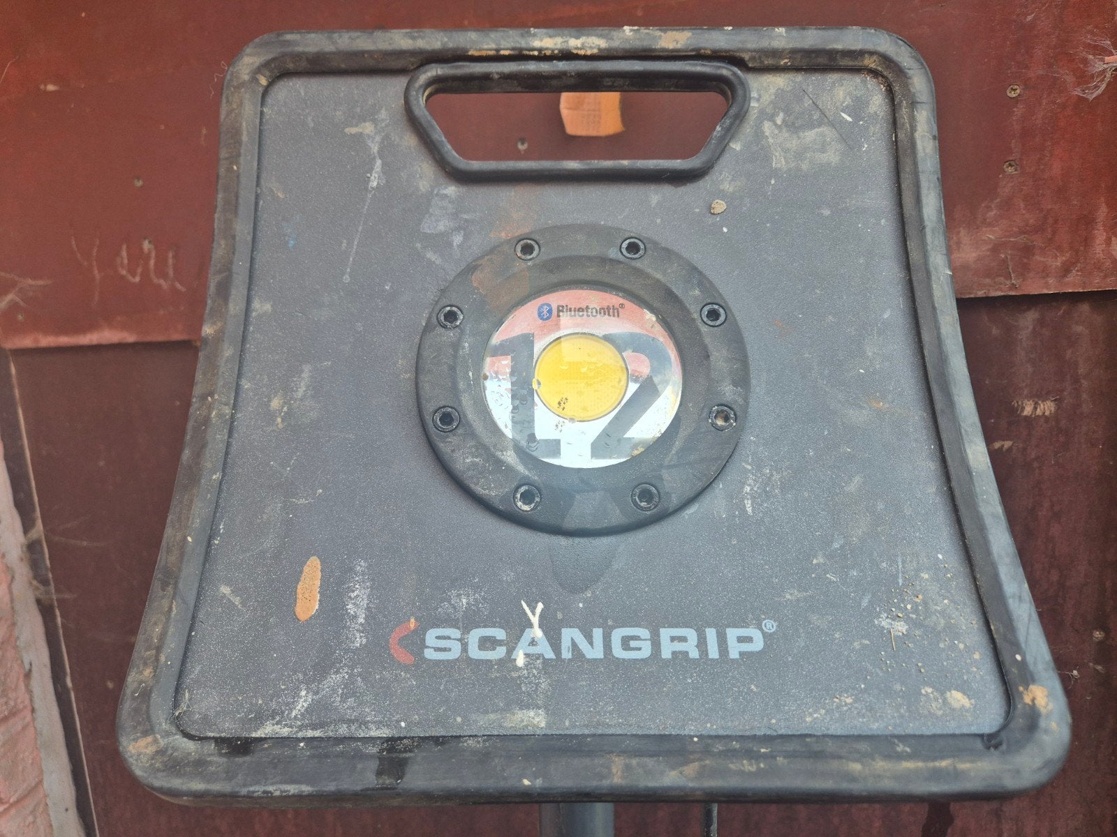 werflamp scangrip op tripod, Ophalen