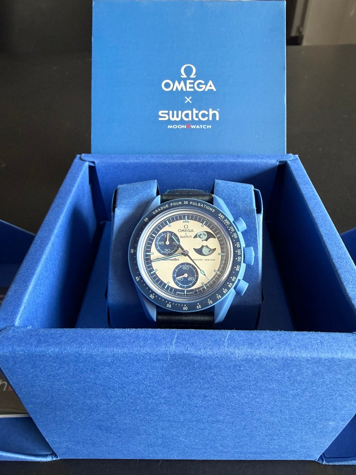 Omega & Swatch, Handtassen en Accessoires, Horloges | Heren, Kunststof, Verzenden, Nieuw, Kunststof