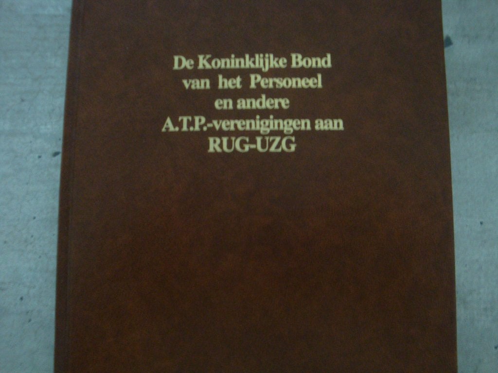 DE KONINKLIJKE BOND VAN HET PERSONEEL EN ANDERE A.T.P. - ..., Enlèvement ou Envoi, Utilisé