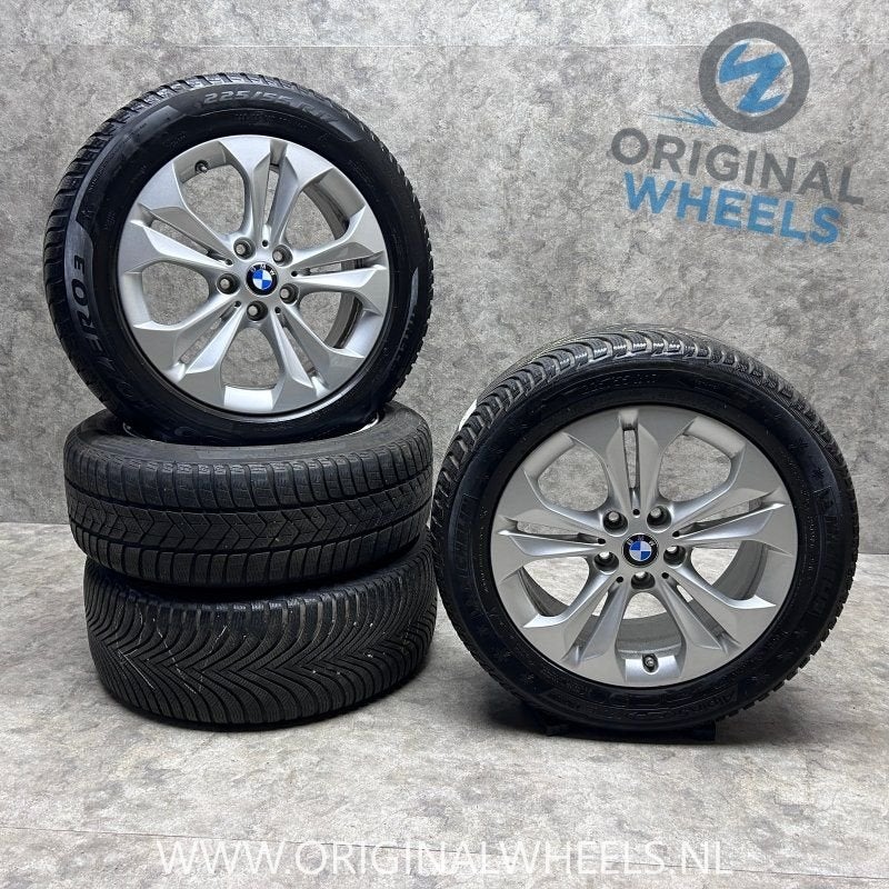 17 inch originele velgen + winterbanden BMW X1 X2 style 564, Autos : Pièces & Accessoires, Pneus et Jantes, Pneus hiver, -, 17 pouces