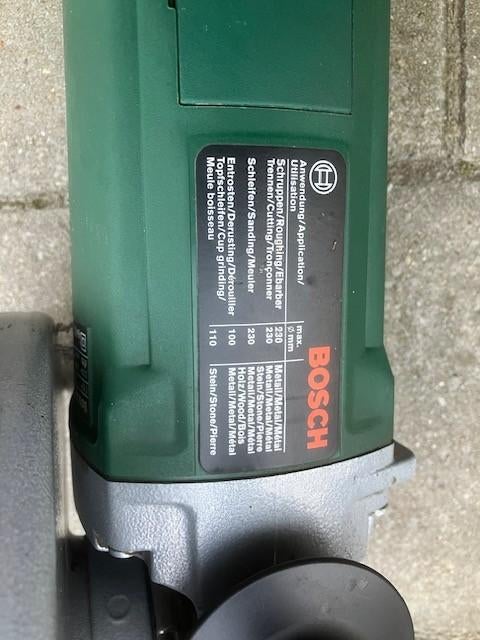 Bosch haakse slijper  degelijk en krachtig, Ophalen, Gebruikt, Overige typen