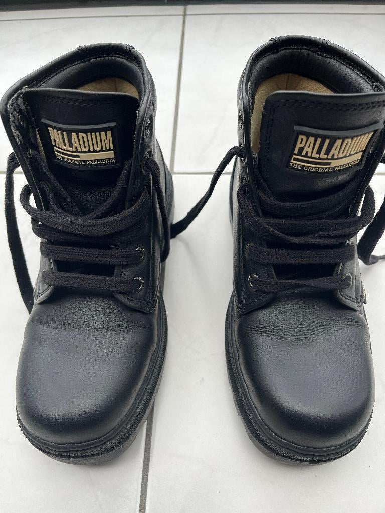 vintage wandelschoenen PALLADIUM, Ophalen, Zwart, Wandelschoenen, Zo goed als nieuw