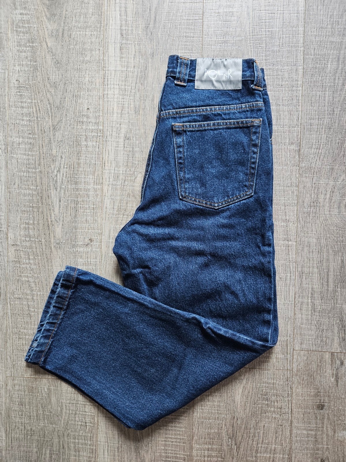 Jeans merk Polar Skate Co, Ophalen, Blauw, W32 (confectie 46) of kleiner, Zo goed als nieuw
