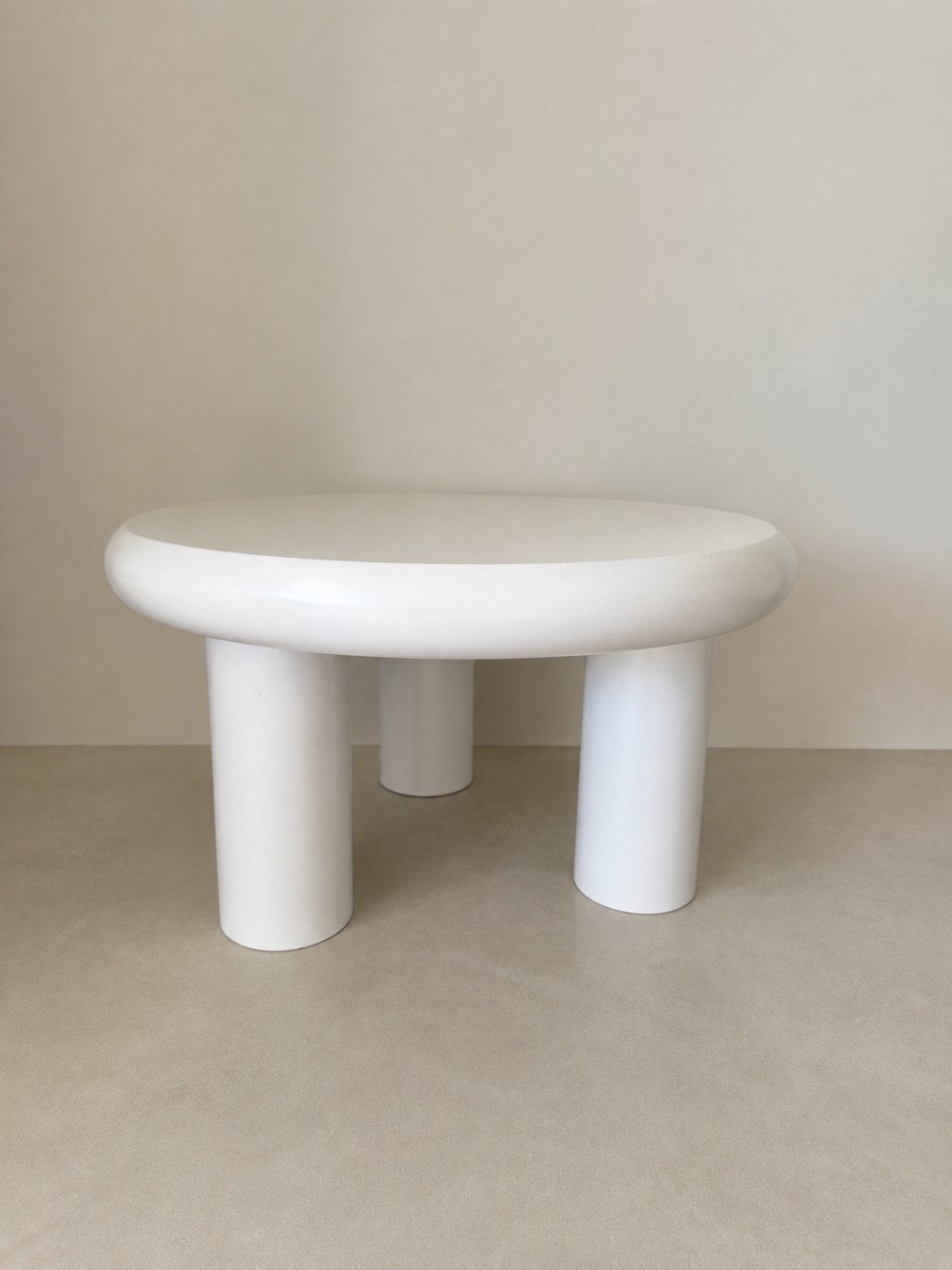 Bijzettafel wit, Huis en Inrichting, Ophalen, Rond, Nieuw, 50 tot 100 cm