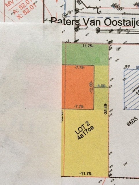 Bouwgrond half open ,  Paters van Oostayenstraat, Immo, Gronden en Bouwgronden, Hasselt, Verkoop zonder makelaar, 200 tot 500 m²
