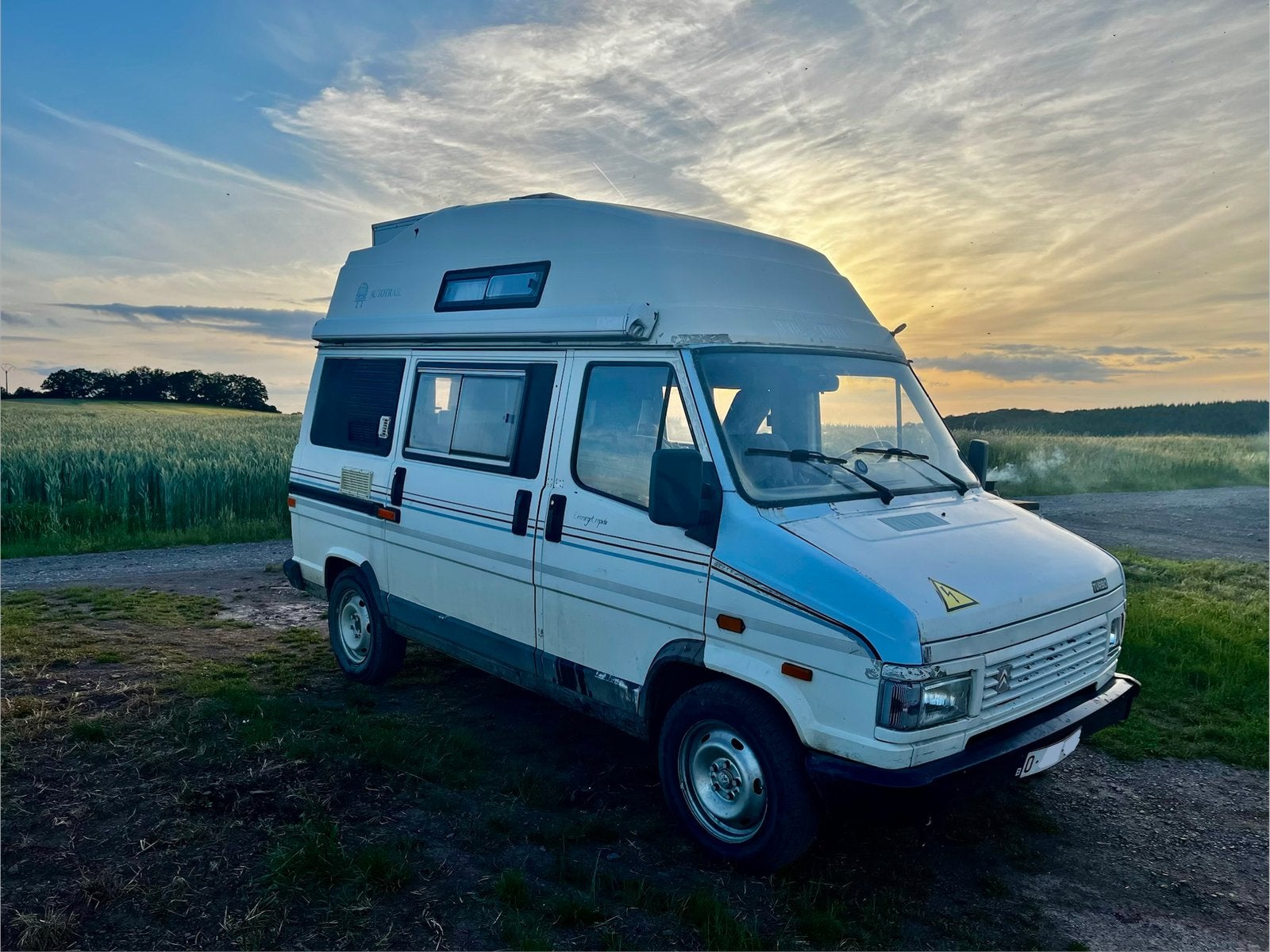 Citroën C25 Dangel 4x4 1993 Turbo 2.5 Diesel, Caravanes & Camping, Camping-cars, Jusqu'à 4, Boîte manuelle, Diesel, Particulier