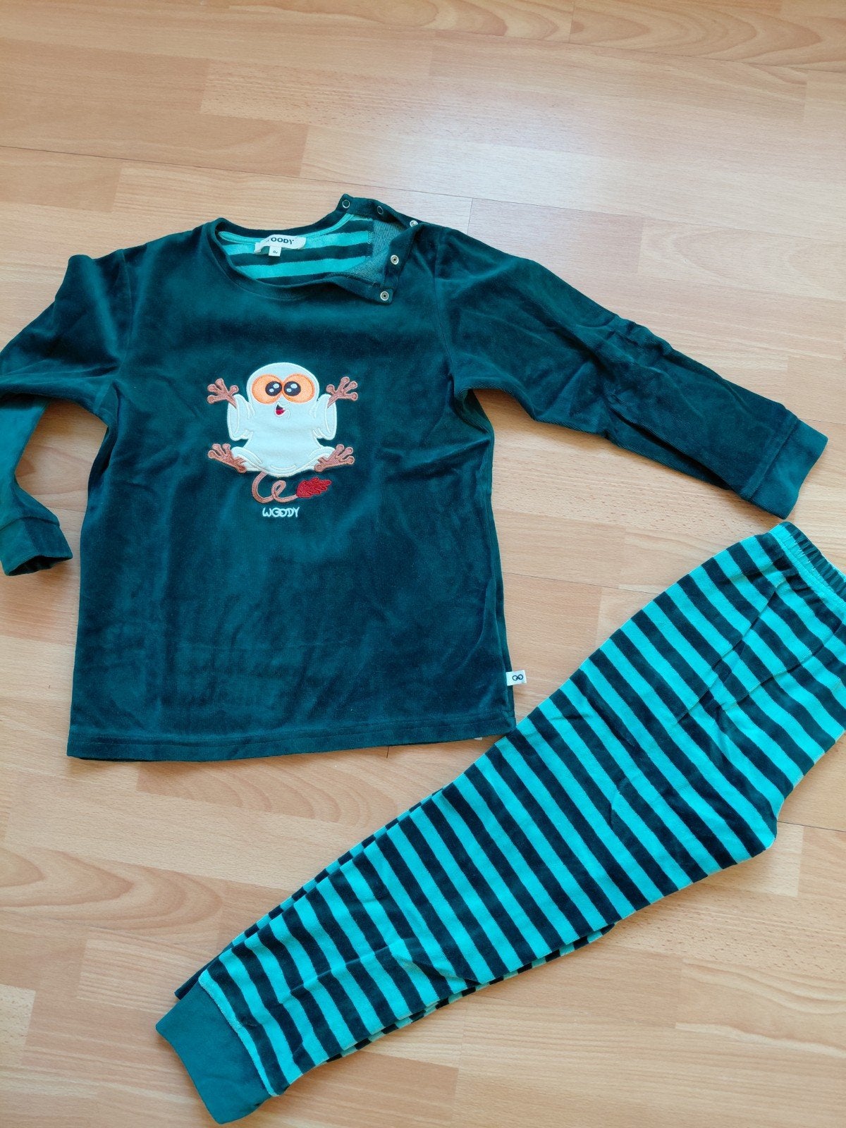 3 winterpyjama's Woody, Enfants & Bébés, Vêtements enfant | Taille 128, Garçon, Enlèvement ou Envoi, Vêtements de nuit ou Sous-vêtements