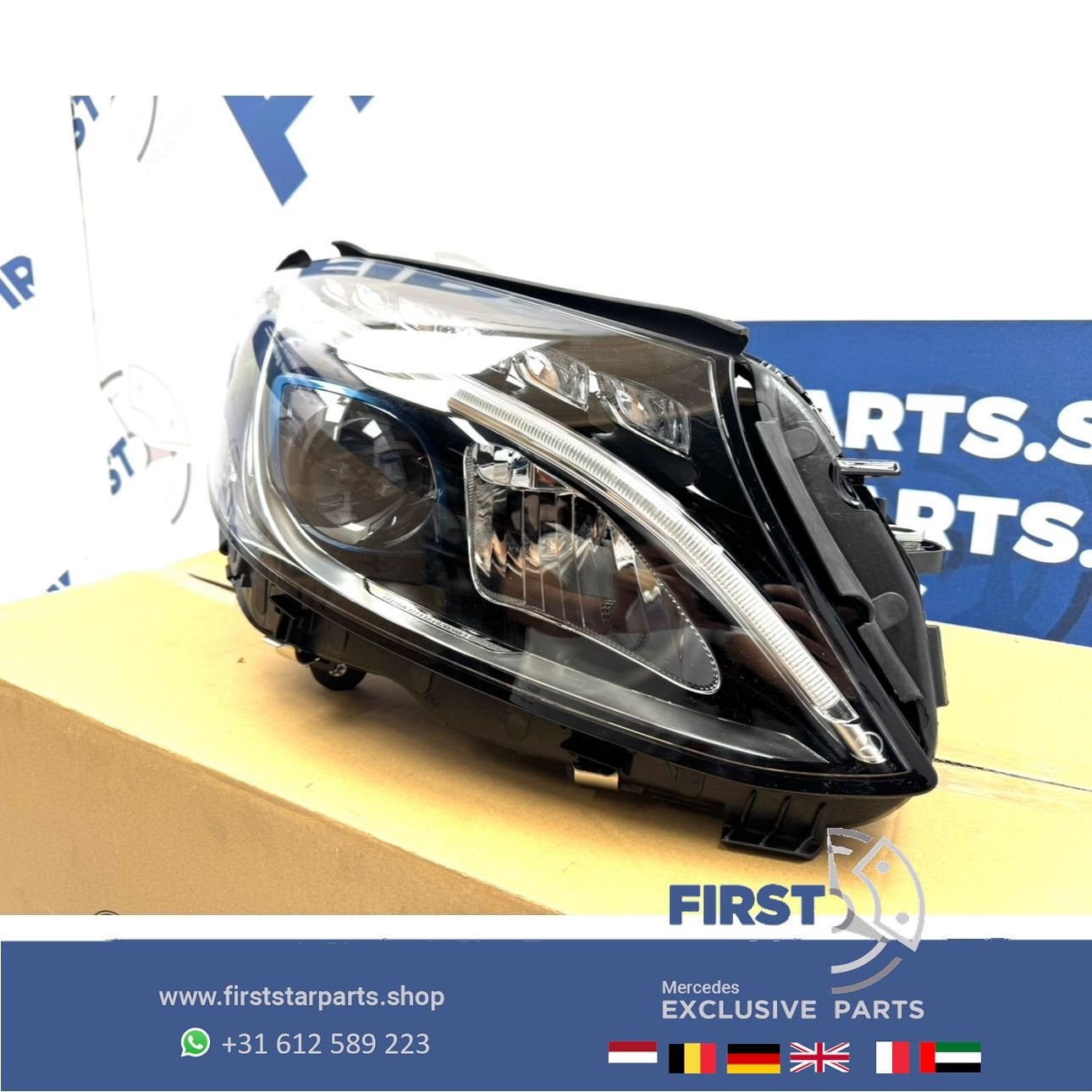 W205 KOPLAMP RECHTS HYBRID LED High Performance A2059061204, Auto-onderdelen, Gebruikt, -, Ophalen of Verzenden, -