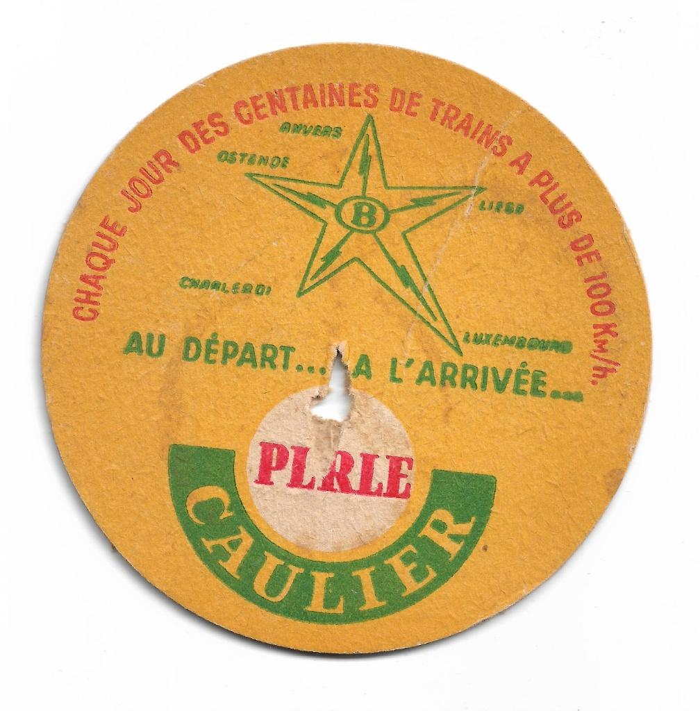 SB Expo 58 Caulier, Enlèvement ou Envoi, Utilisé, Sous-bock