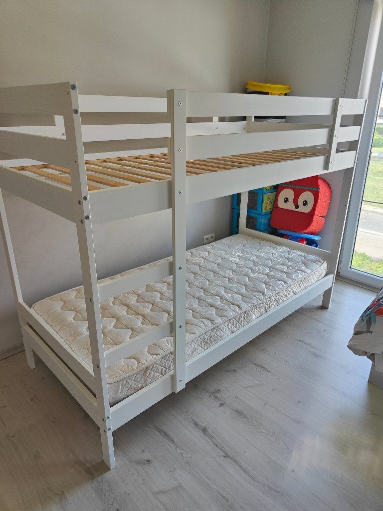 Stapelbed, 90 cm, Comme neuf, Enlèvement, 200 cm