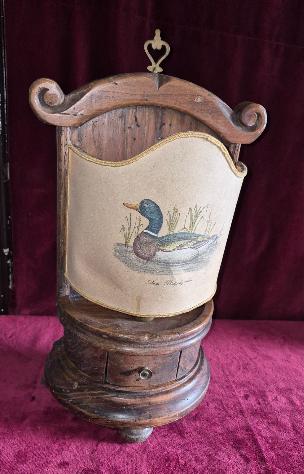 lamp lampen zeer oude houten staande lamp, Ophalen of Verzenden