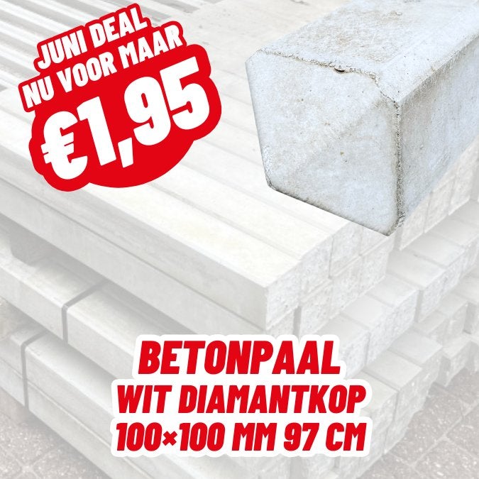ACTIE!!! BETONPALEN VANAF €1,95, Tuin en Terras, Ophalen, Palen