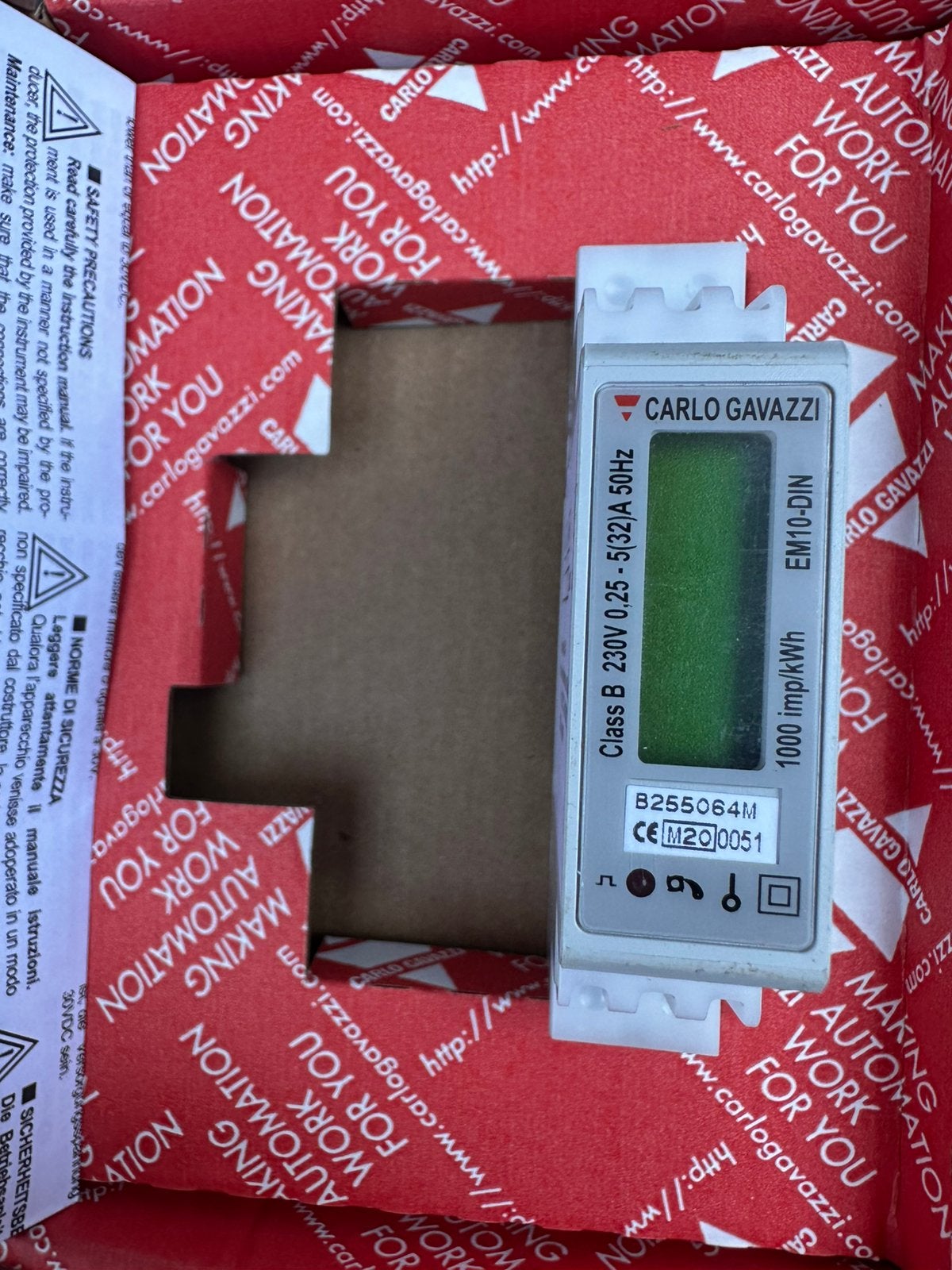Energie meter/ kwh meter, Ophalen of Verzenden, Nieuw, Elektriciteit