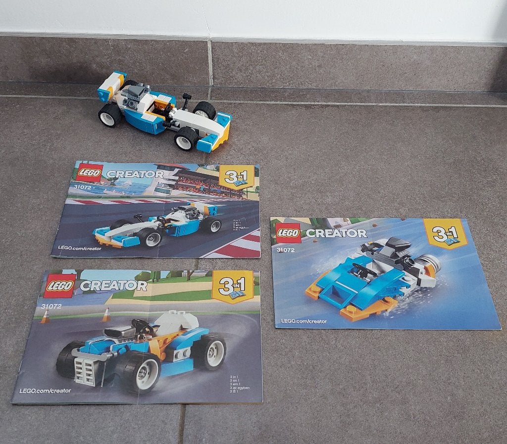 LEGO CREATOR 3in1 Extreme Motoren, Ophalen, Gebruikt, Lego, Inclusief instructies