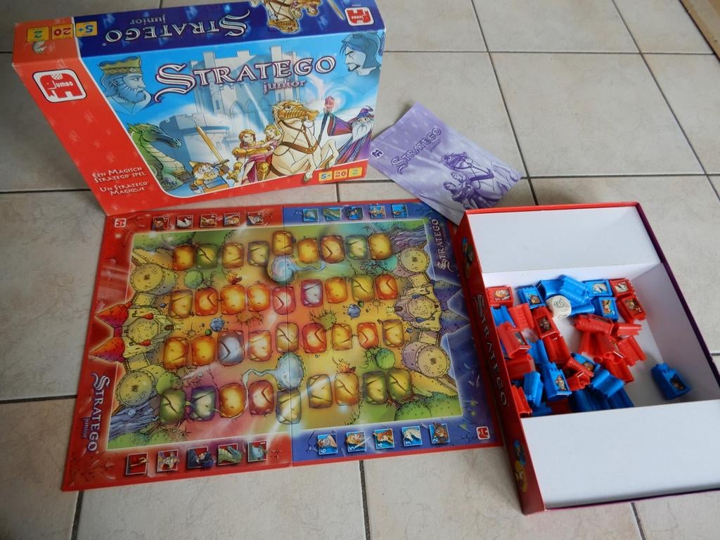 Gezelschapsspel Junior Stratego 5+ Jumbo  2 spelers, Een of twee spelers, Ophalen of Verzenden, Zo goed als nieuw, Jumbo