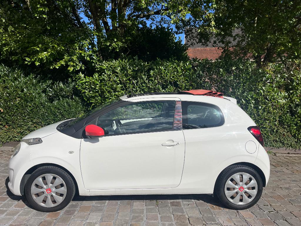 Citroën C1 2014 cabriolet Airco 128000km, Autos, Citroën, Achat, Entreprise, Cabriolet, C1