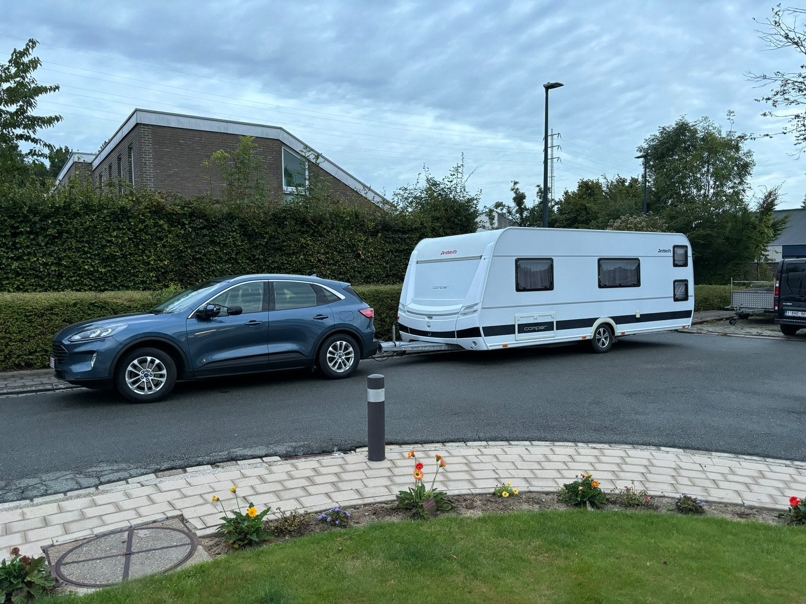 Opnieuw te koop caravan Dethleffs 1ste in gebruik 2014, Caravans en Kamperen, Stapelbed, Particulier, Dethleffs, Wielklem