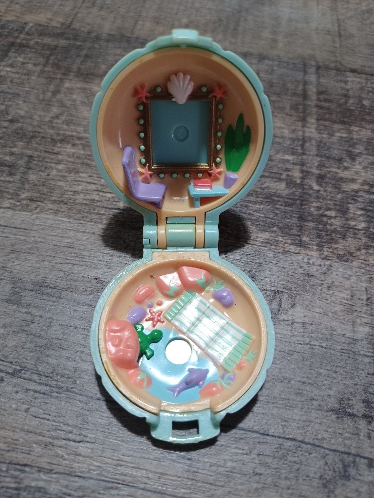 Polly pocket Bluebird seaside locket, Ophalen, Gebruikt